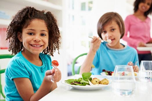 הקניית הרגלי תזונה בריאים לילדים
