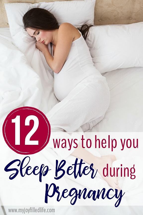 התנוחות הטובות ביותר לשינה טובה במהלך ההריון