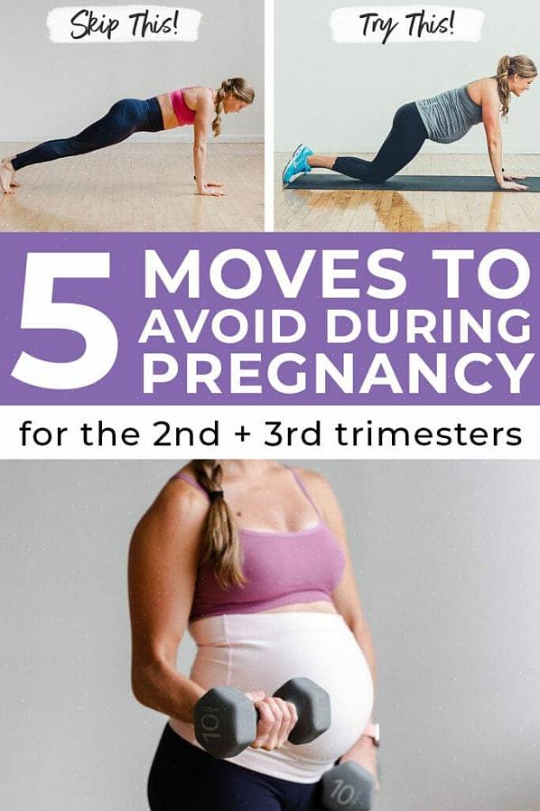 אנו הולכים להראות לך 5 תרגילים להפחתת כאבי גב בהריון