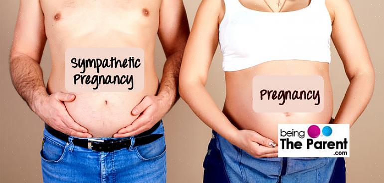 חלק מהתסמינים של גברים זהים לאלו של בני זוגם בהריון