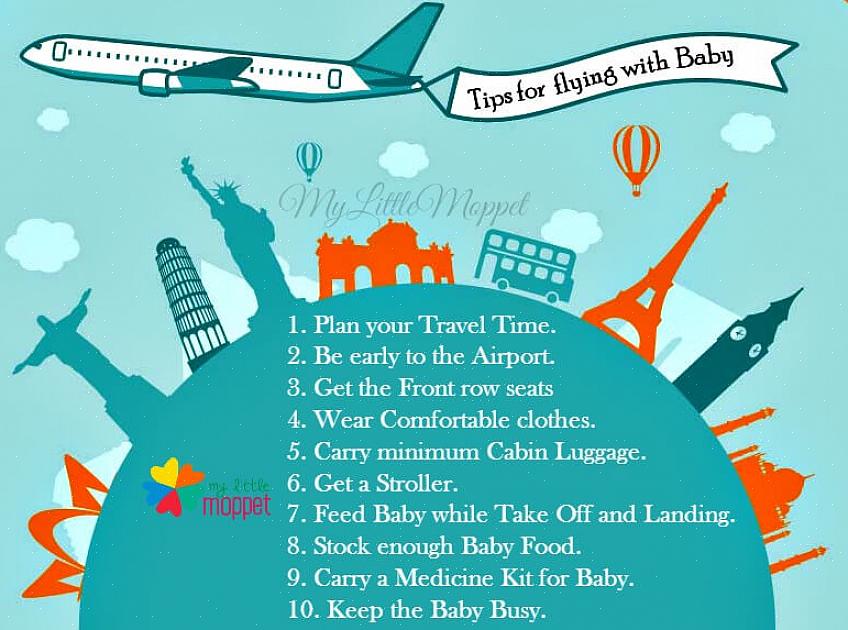 המשיכו לקרוא כדי למצוא חמישה טיפים שיעזרו לכם ליהנות ולטוס בנוחות עם תינוקכם בכל טיסה
