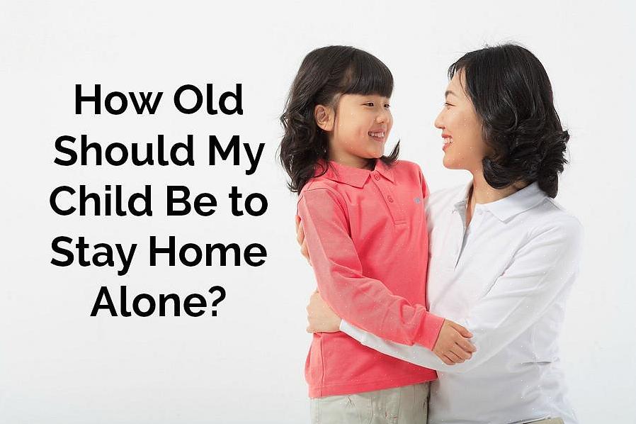 באיזה גיל ילד יכול להישאר לבד בבית